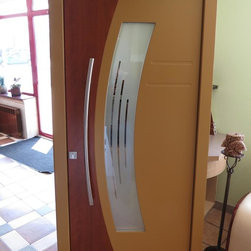 Modern Exterior Door Model 005 - IN STOCK - Front Doors