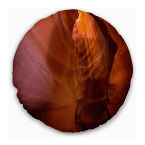 Antelope Canyon Light Rays Landscape Photography Throw