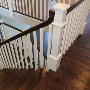 Classic Straight Run Staircase
