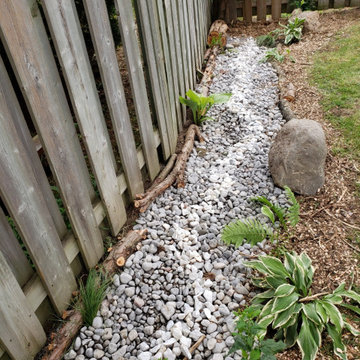 Forest inspired dry creek - Markham
