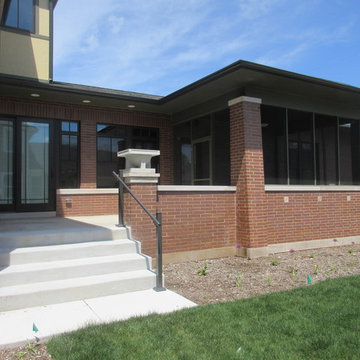 Prairie Style home in South Bend, IN