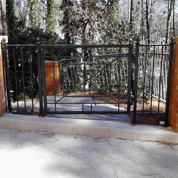 Wrought Iron garden gates