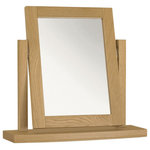 Bentley Designs - Hampstead Oak Dressing Table Mirror, 54x52 cm - Hampstead Oak Dressing Table Mirror offers elegance and practicality for any home. Creating a truly stunning look, this range is guaranteed to give a lasting appeal.
