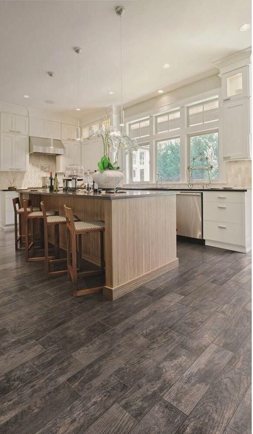 Laying Wood Look Tile Everywhere Grout, How To Install Porcelain Floor Tile That Looks Like Wood