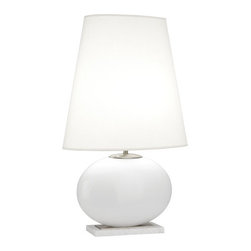 Robert Abbey - Robert Abbey - Raquel Oval Tall Table Lamp - Table Lamps