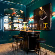 Victorian house - Bar area