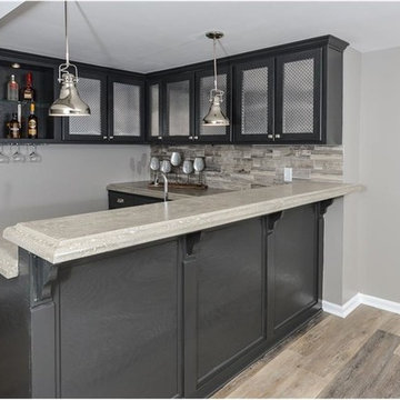 Indianapolis Buckskin Remodel Basement Bar