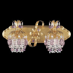 1 Bathroom Lighting by Schonbek Rondelle in Crystal Traditional Style - Lighting