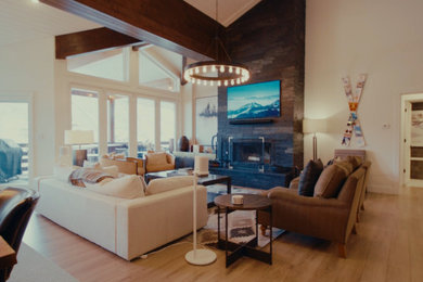 Inspiration for a living room remodel in Salt Lake City