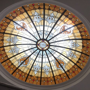 Stained Glass Domes and Skylights