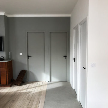 Rénovation d'une petite maison.