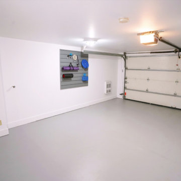 Basement Home Office and Garage Renovation