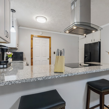 Shaker White Kitchen Remodel Aberdeen, NC