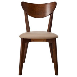 Midcentury Dining Chairs by Benzara, Woodland Imprts, The Urban Port