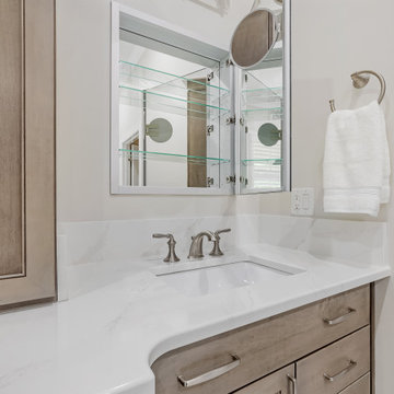 Transitional Bathroom Remodel Pinehurst, NC