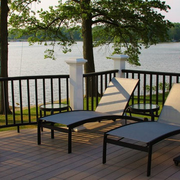 Portage Lakes Home Renovation and New Deck