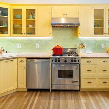 Sweet and Sunny Kitchen Remodel