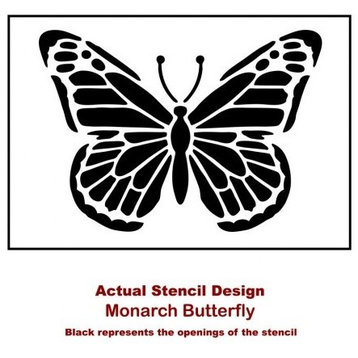 Monarch Butterfly Stencil, Easy & Trendy Reusable Stencils For Home Decor