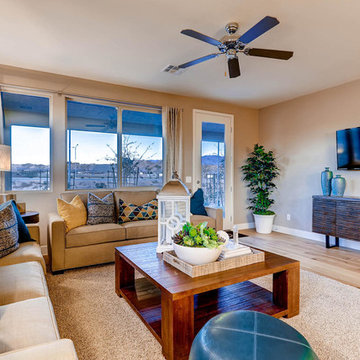 Warmington Residential: Desert Ridge Flagstaff Plan 3 - Living Room