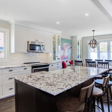 Transitional with a hint of Modern Farmhouse