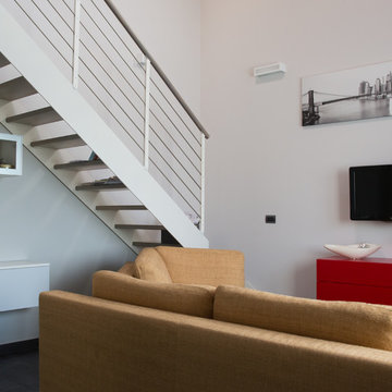 Interni contemporanei in villa lombarda