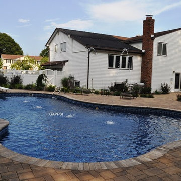 Cambridge Pavers, Pool, Patio and Coping Commack NY.