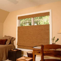 Horizons Natural Woven Shades - Window Treatments