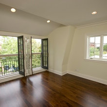 upstairs patio/ pool table room