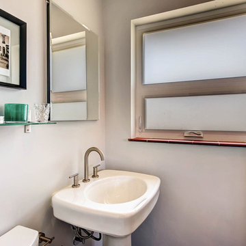 Painted Vinyl Windows Refresh a 50’s Ranch Home