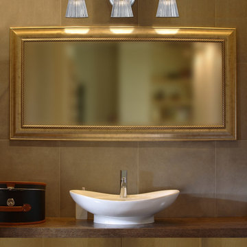 Calais Collection Polished Chrome 3-Light 21" Bathroom Vanity Light