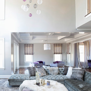 Mod | Purple Palace Multi-Story Pendant Chandelier