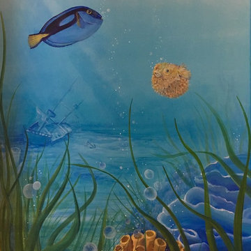 Coral Reef Mural