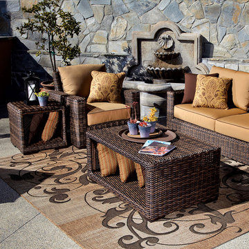 Outdoor Wicker Coffee Table