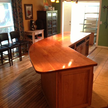 Cherry Island Countertop