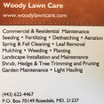 Woody Lawn Care's profile photo