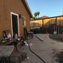 Backyard in Progress