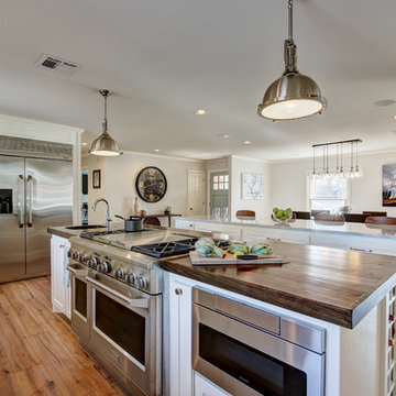 Industrial farmhouse style meets a Nichols Hills ranch