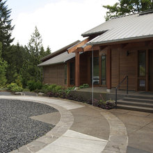 patio, landscaping