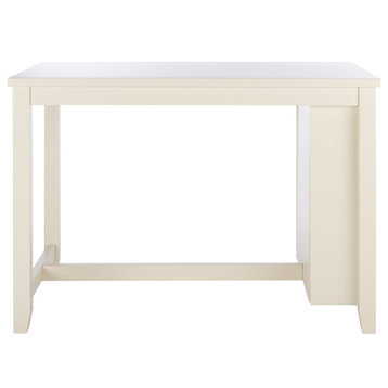 Aero Rectangle Counter Table - White