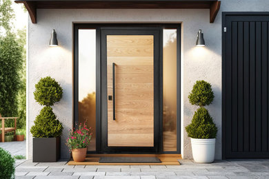 Entryway - modern entryway idea in Los Angeles