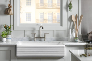Transitional kitchen photo in Indianapolis