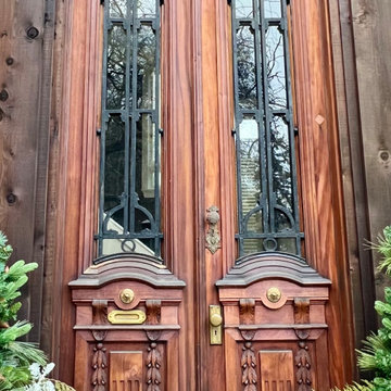Antique Entry Door installation