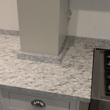 Guilford House in St. Cecilia White Satin granite 30mm