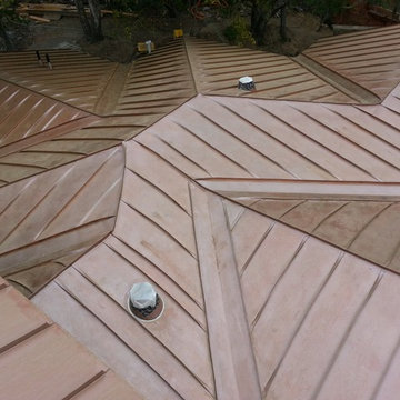 Monterey Copper Standing Seam Roof