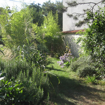 Jardin contemporain - Création et aménagement du jardin d'Arnaud et Sylvie