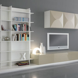 Spar Exential Wall Unit SP-Composition Y12 - $6,795.00 - Entertainment Centers And Tv Stands