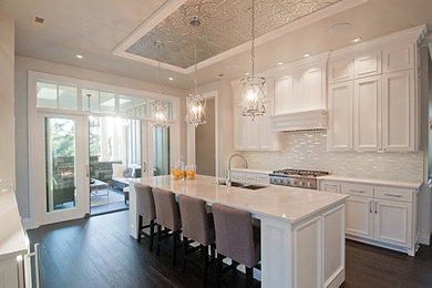 Kitchen - transitional kitchen idea in Salt Lake City