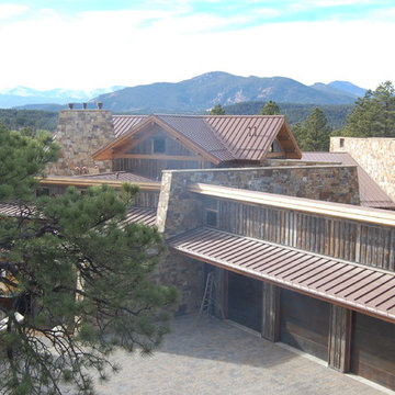 Western Rust Standing Seam Metal Roof