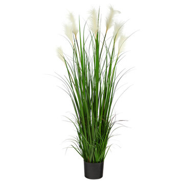 4.5 ft. Plume Grass Artificial Plant