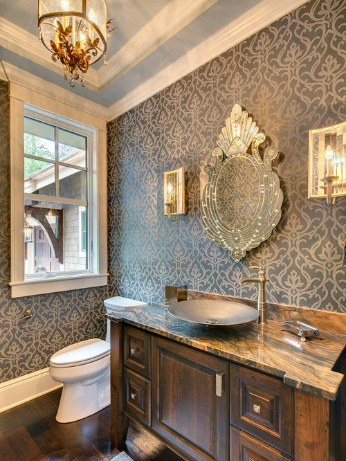 Best 30 Traditional Bathroom with Dark Wood Ideas & Decoration Pictures Houzz